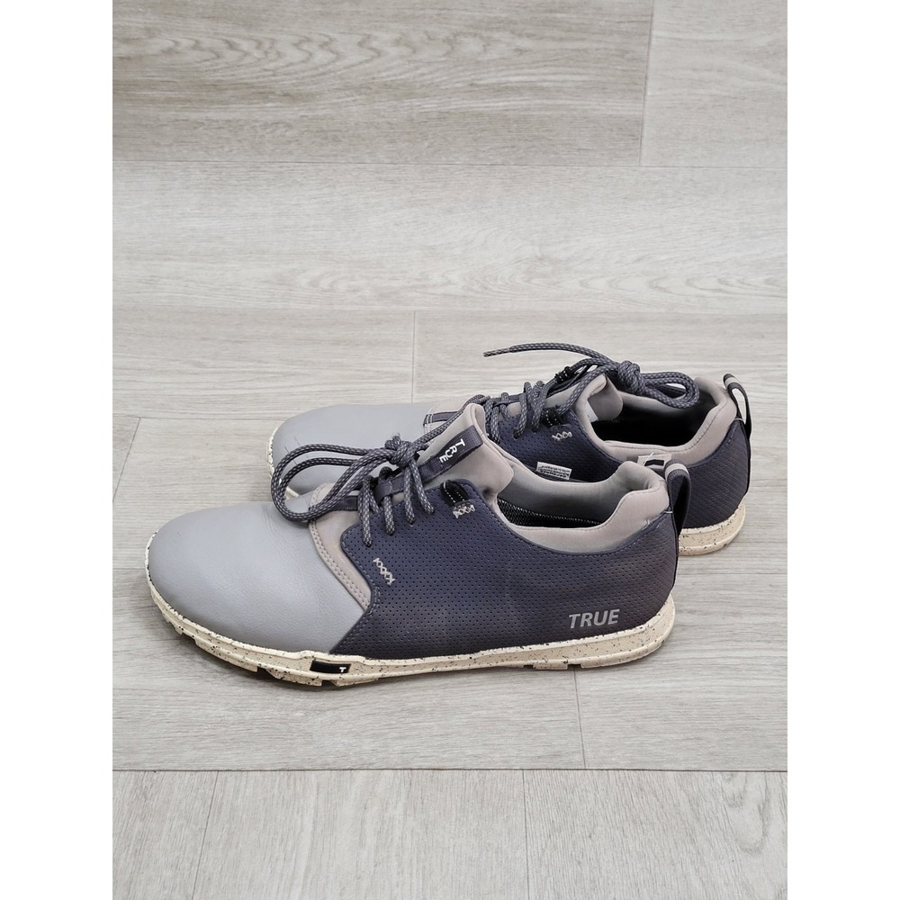 TRUE Linkswear Original 1.2 Mens Size 13 Gray Spikeless Athletic Golf Shoes